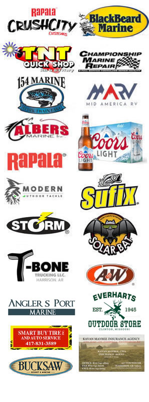 Joe Bass Team Trail sponsors