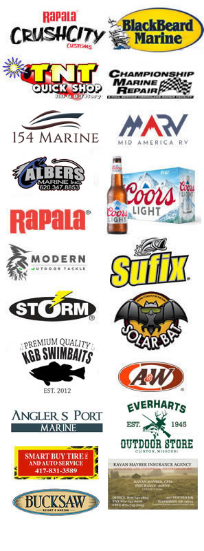 Joe Bass Team Trail sponsors